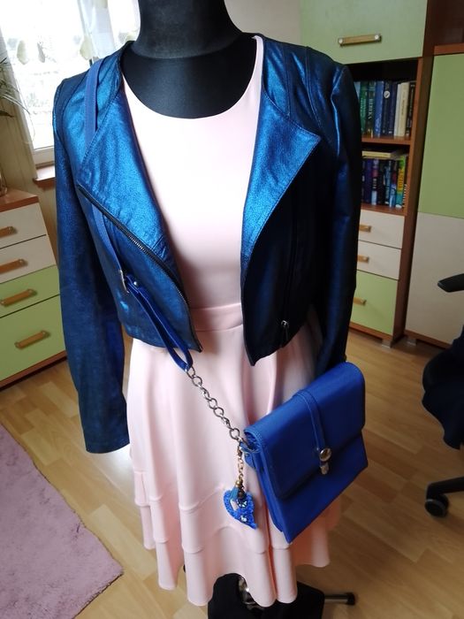 Sukienka wesele studniówka półmetek piękna M