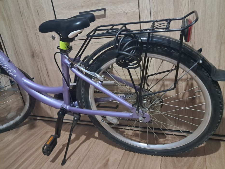 Rower dziewczęcy 24 cali