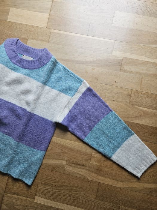 Sweter z dodatkiem wełny rozmiar XS