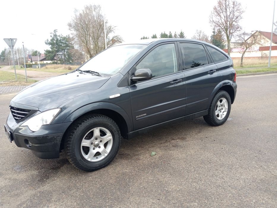 Ssangyong actyon tylko 145tys skóry bezwypadkowy