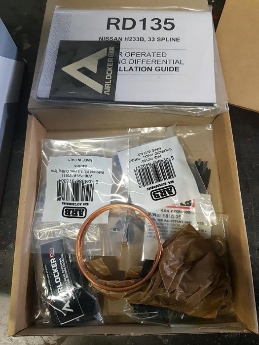 Blokada ARB RD136 (RD78a) most przód nissan patrol y60 y61 zmota