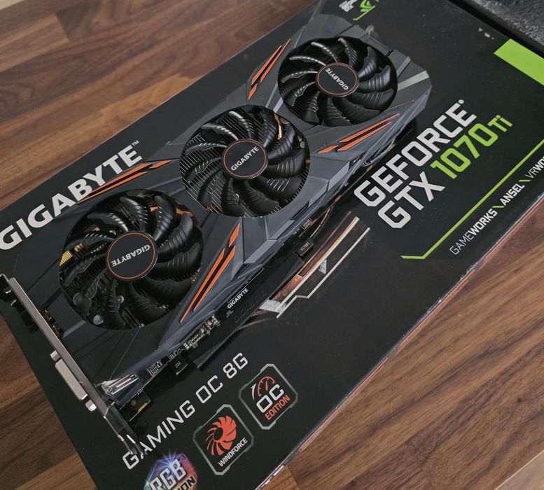 Karta Graficzna Geforce GTX 1070Ti 8GB Gaming Gigabyte