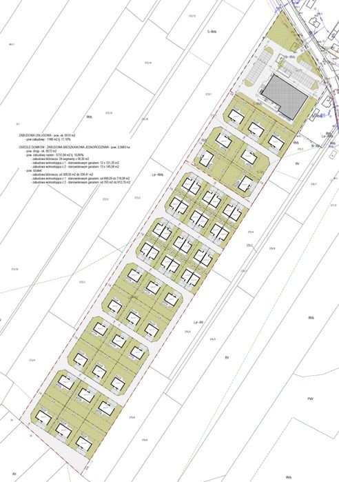 Działka budowlana w Taczowie