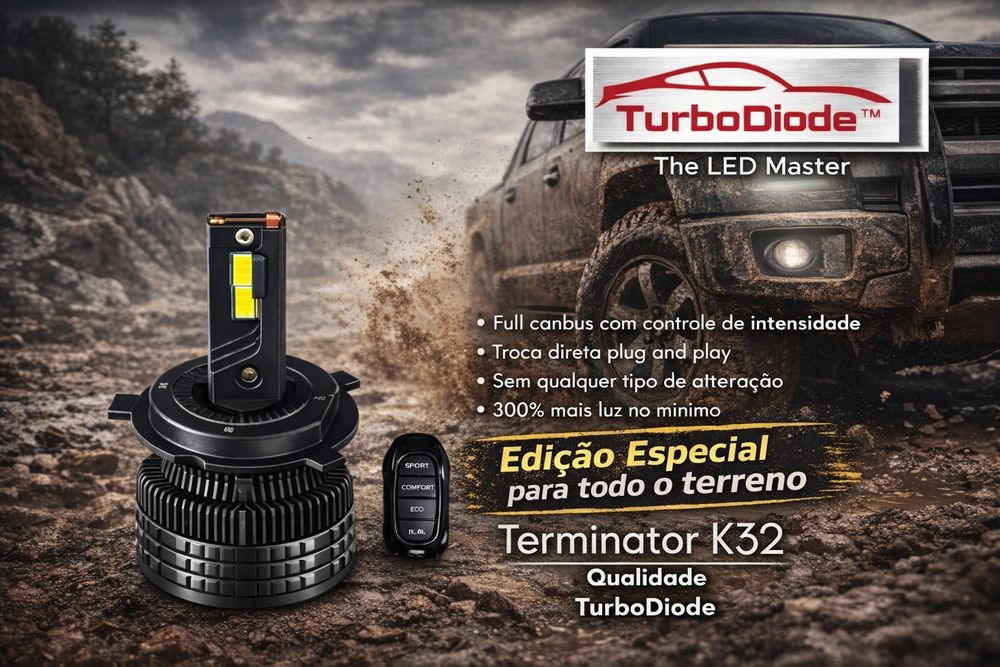 Terminator K32 Led H7 H4 especial TT
