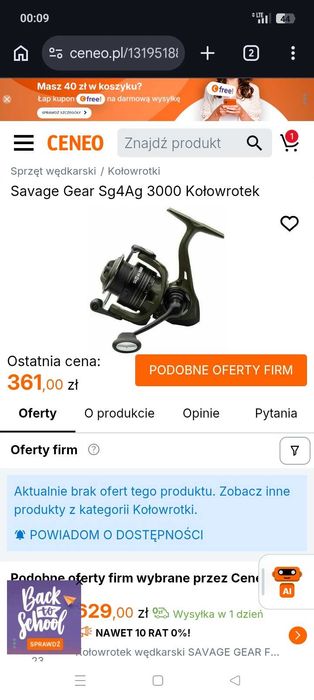 Kołowrotek Savage Gear Sg4Ag 3000