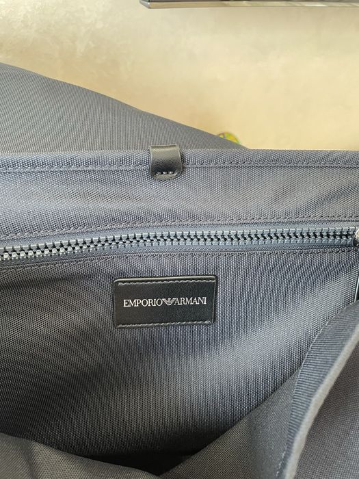 Рюкзак EMPORIO ARMANI. оригінал , синього кольору