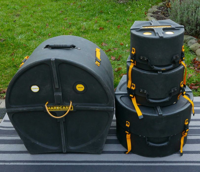 ‼️ Hardcase - zestaw case'ów HROCKFUS22 22”, 10”, 12”, 16” ‼️
