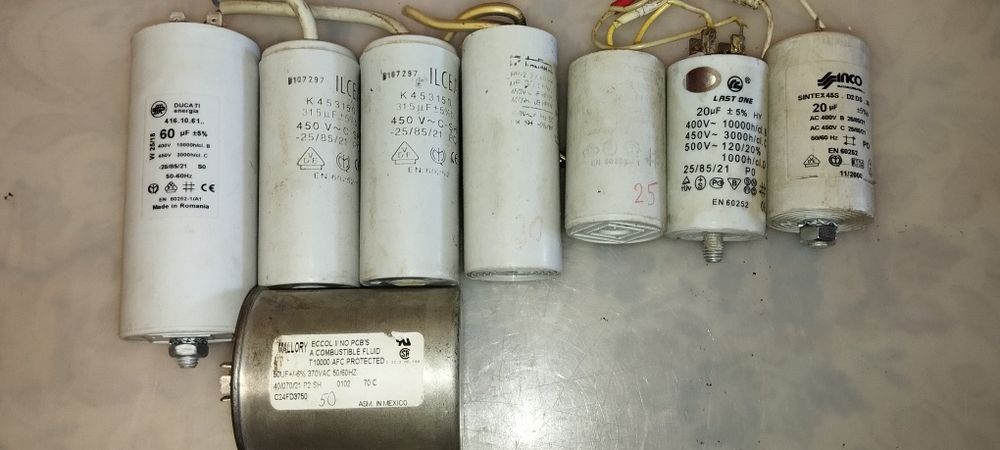 Конденсаторы косинусные пусковые идр. Ele