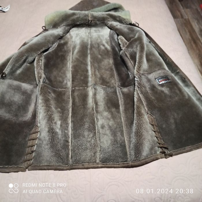 Зимняя дублёнка,размер48-50,рост 165-178см