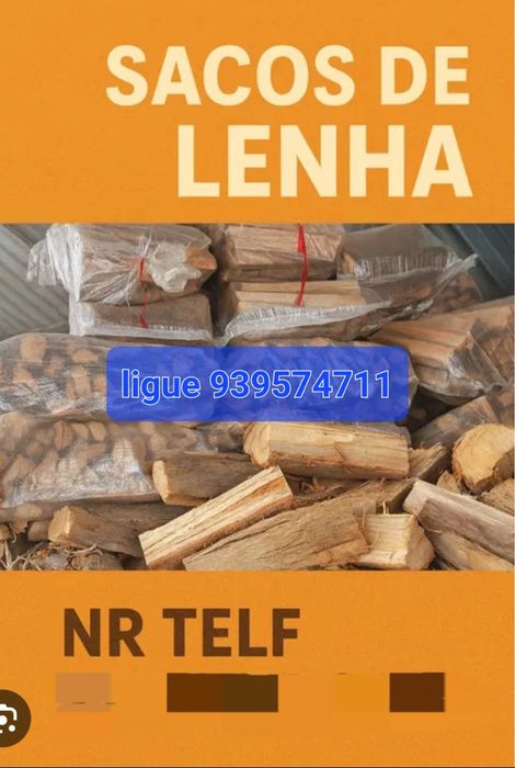 Vendo lenha de pinho seca