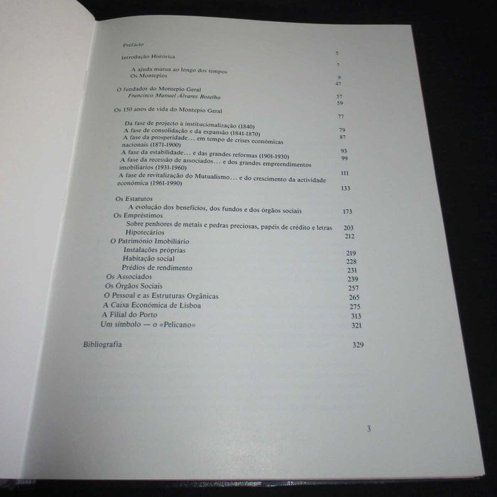 Livro Montepio Geral 150 anos de História 1840 a 1990 Vasco Rosendo