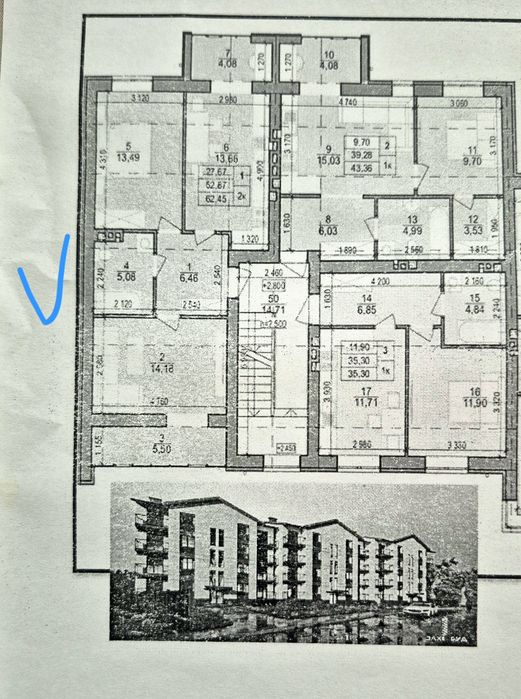 Продаж 2 кім. квартира 63м. новобуд Львів Винники. Власник.