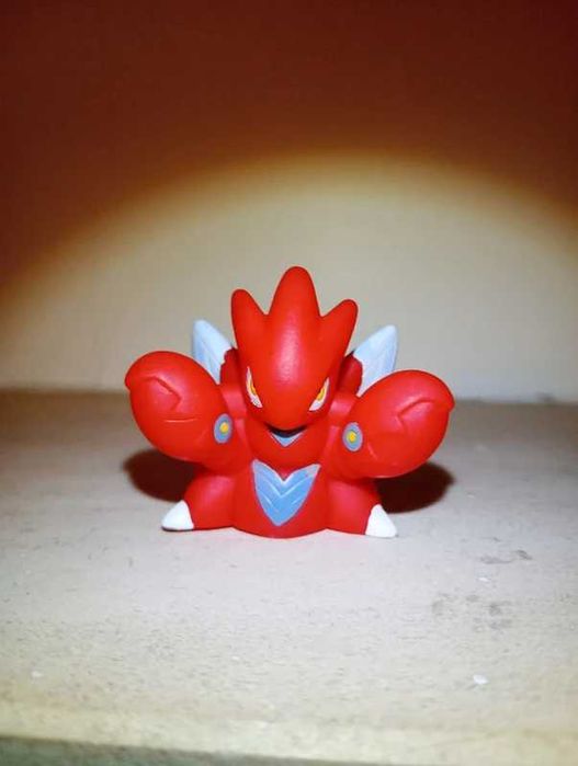 Pokémon finger puppet / brinquedo / figura pokémon Scysor da bandai