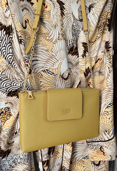 Крос-боді, сумка Parfois Crossbody Bag (Olive Yellow / Оливково-жовта) Артикул / Модель: 219044_OLS