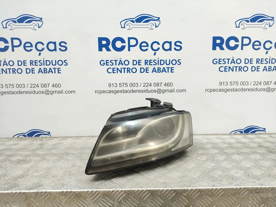 Otica Farol Frente Frontal Esquerda A5 8T Xenon Original VAG Audi