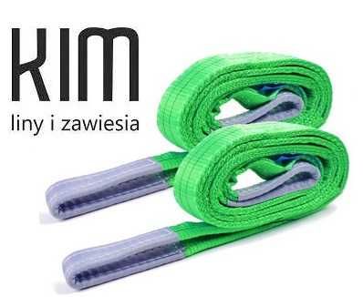 Zawiesie, zawiesia pasowe pętlowe 2,0 T PASY | DŹWIGOWE | HDS | ATEST