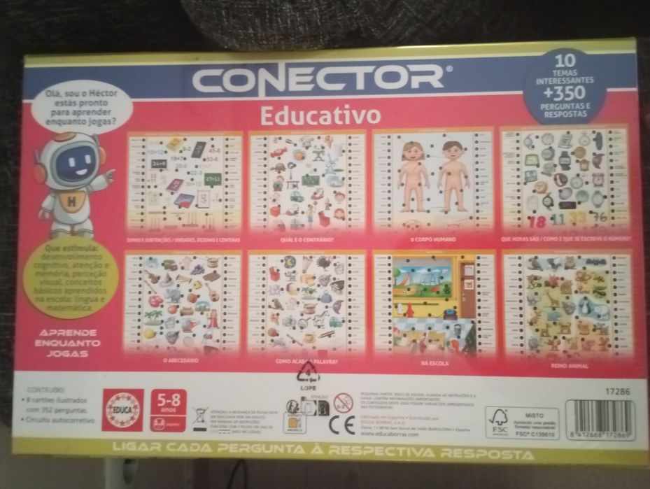 Jogo educativo de conexão
