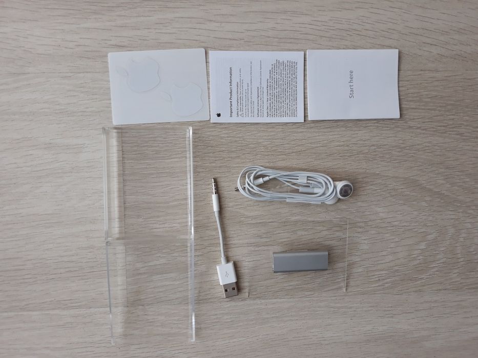 iPod shuffle 2gb, III generacja srebrny