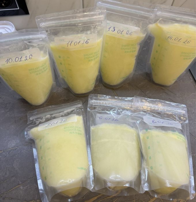 Грудне молоко для немовлят, свіжоморожене