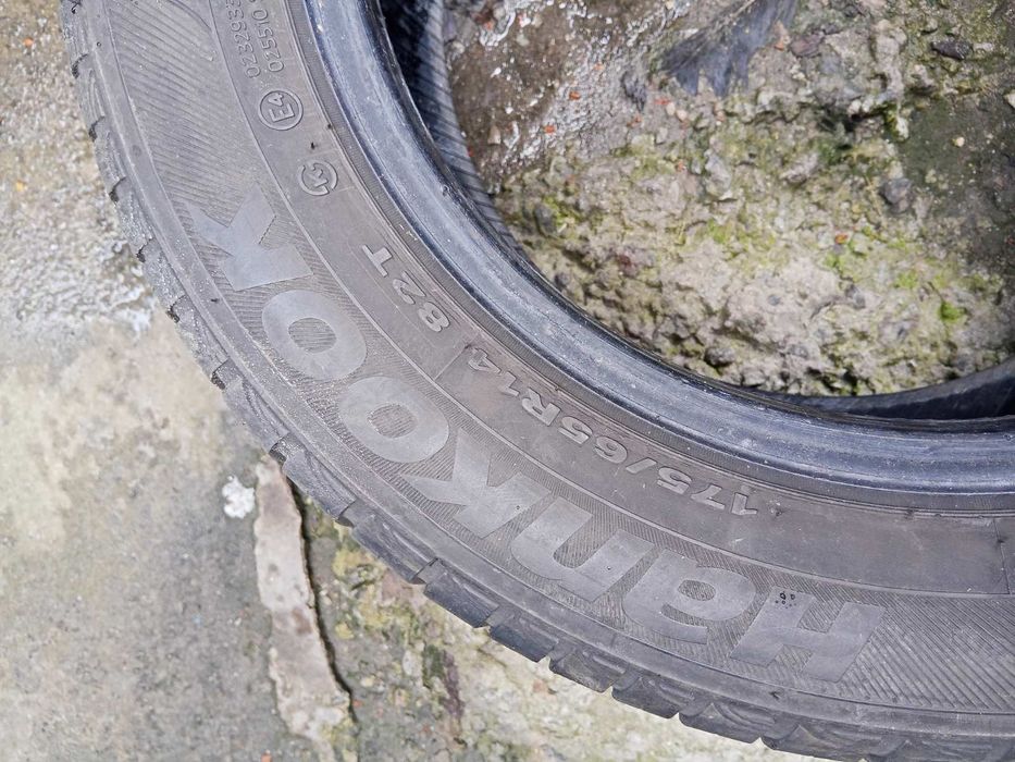 175.65.14 Hankook 2шт літо шини б/у склад Харків шиномонтаж 65 R14