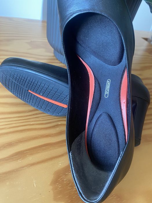 Sapatos Rockport em pele