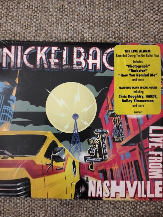 CD Nickelback - Live in Nashville'