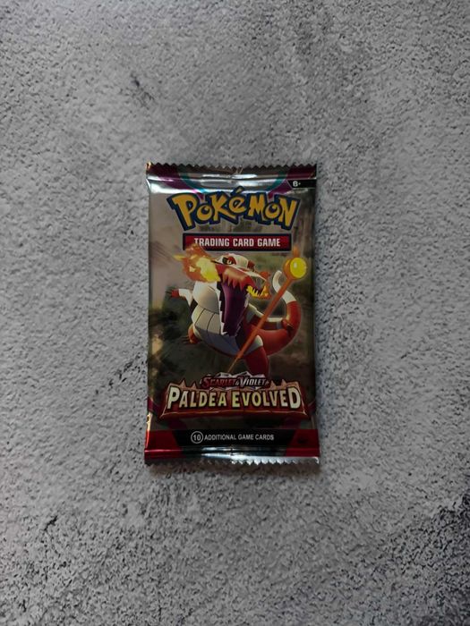 Karty POKEMON Paldea Evolved. Kolekcja, Nie otwarte, Nowe