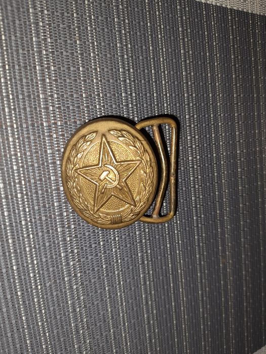 Пряжка армейского ремня времен СССР