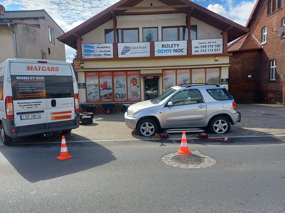 Mobilny serwis opon I mechaniki 24h7