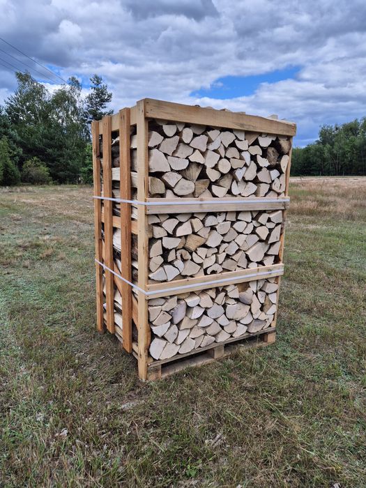 Drewno kominkowe grab brzoza dąb suche sezonowane