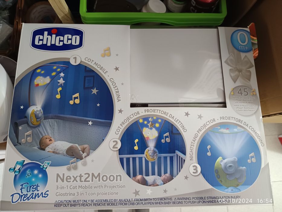 Chicco carrosel Next2moon Azul