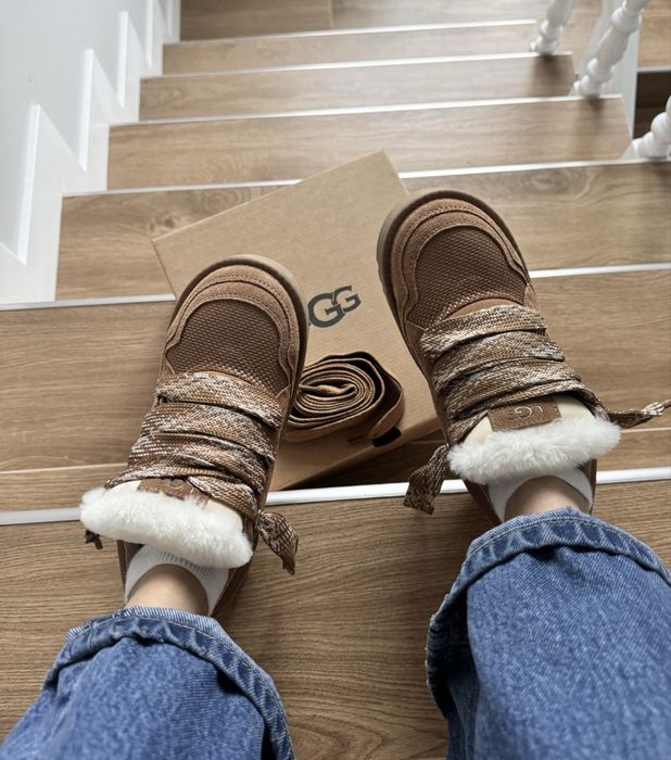 Уггі кросівки оригінал ugg LOWMEL Sneaker Chestnut