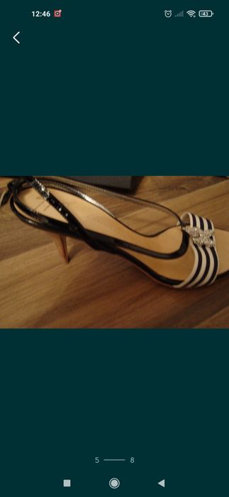 Sandałki rozmiar 39 Giuseppe Zanotti