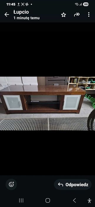 Szafka RTV drewniana