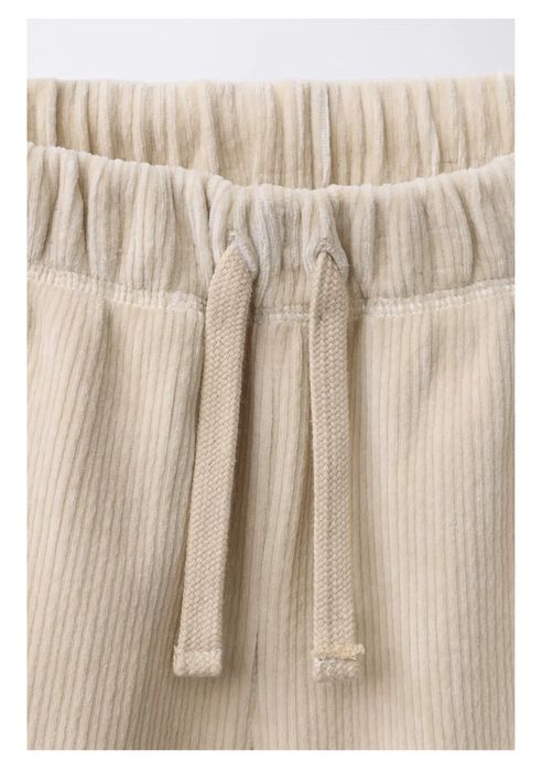 Стильні бежеві кремові вельветові штани брюки Zara 13 14 років 164 см