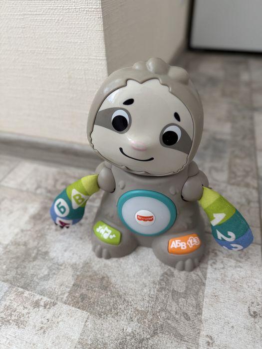 Інтерактивна іграшка Fisher-Price Linkimals Танцюючий лінивець українською