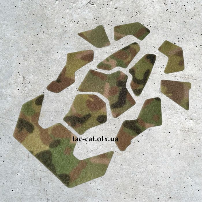 Липучки велкро панелі для шолому шлема каски мультикам