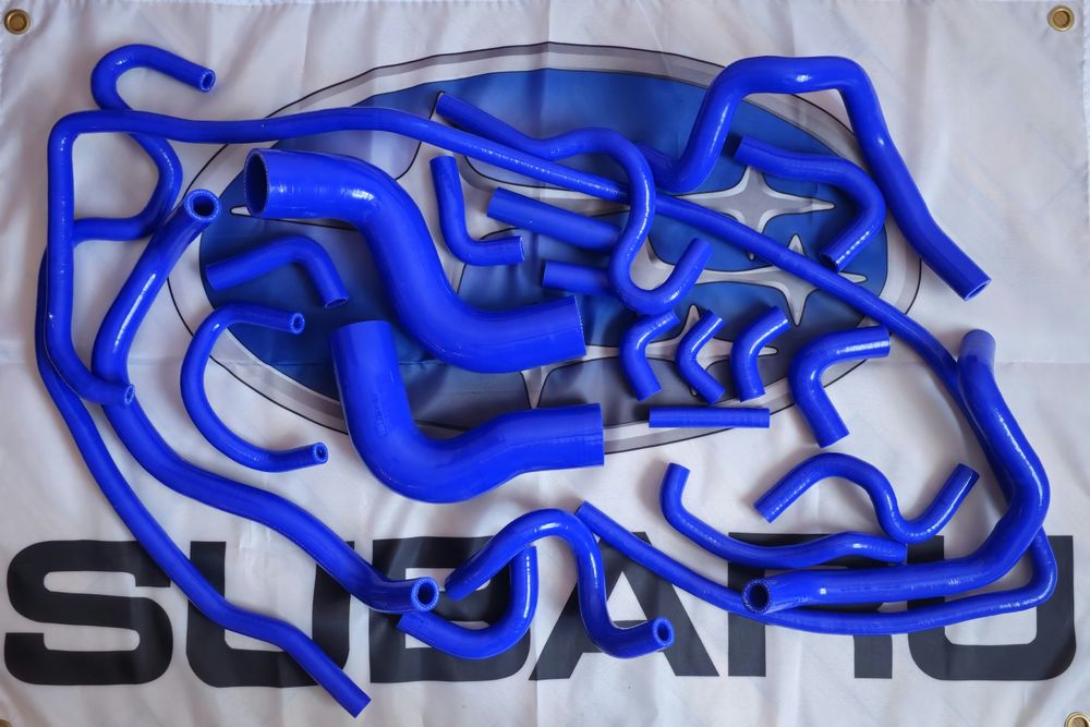 Силіконові патрубки радіатора SUBARU FORESTER SG5/SG9 (turbo)