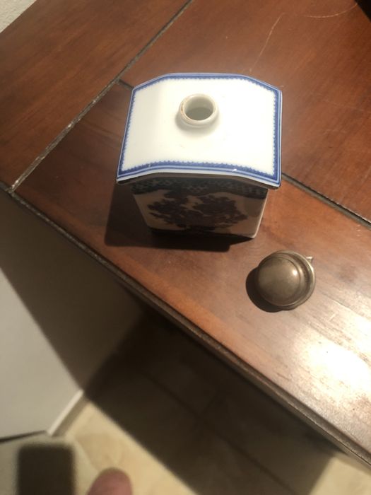 Peça decorativa (companhia das indias c/prata