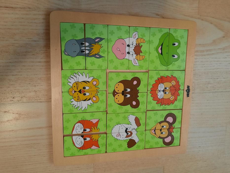 Доміно дерев'яне для найменших