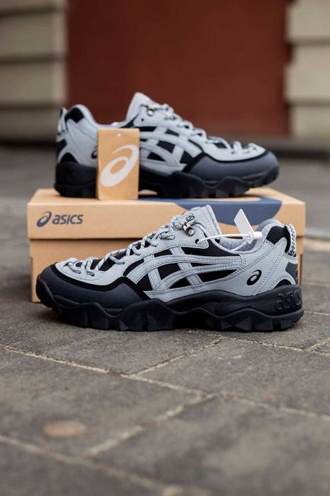 ‼️НОВІ Кросівки ASICS Gel-Pickax Dark Grey Black