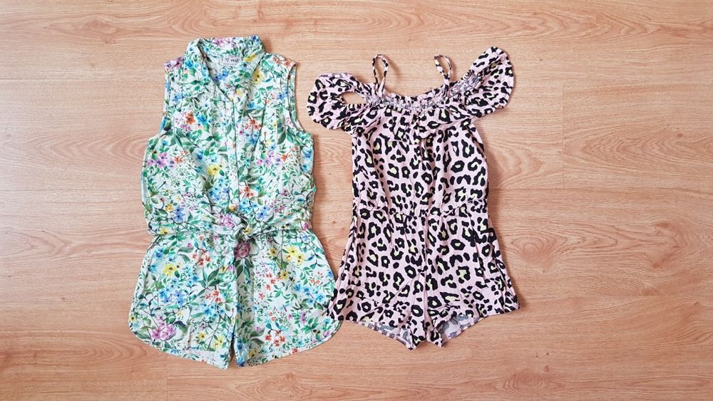 Набор 2в1: красивый летний комбинезон комбез комбінезон модный ромпер