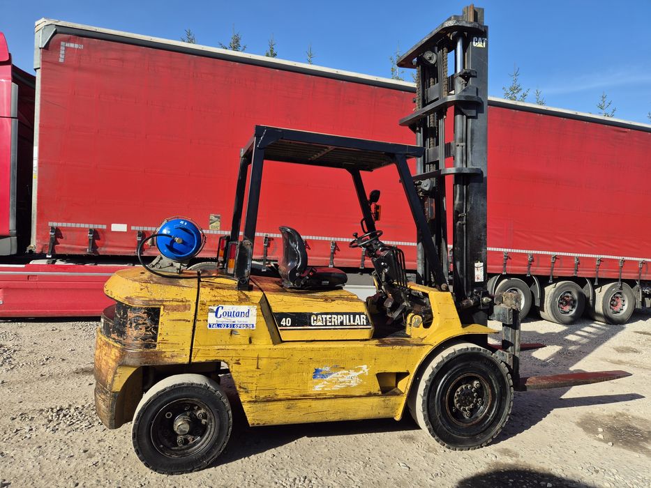 Wózek widłowy  Caterpillar GPL 40 . Brutto. Manitou.