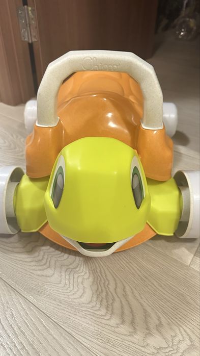 Толокар chicco и ходунок eco+ 2в1 черепаха