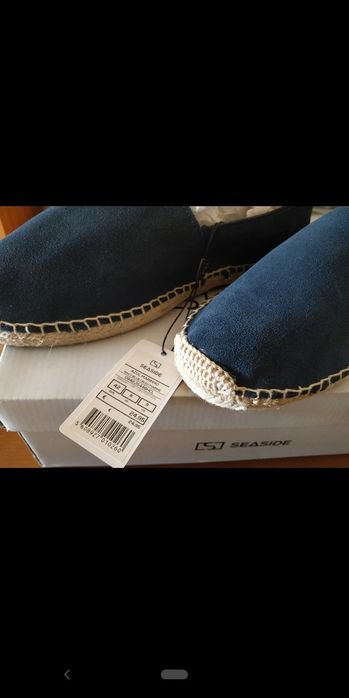 Alpercatas Azuis da Seaside