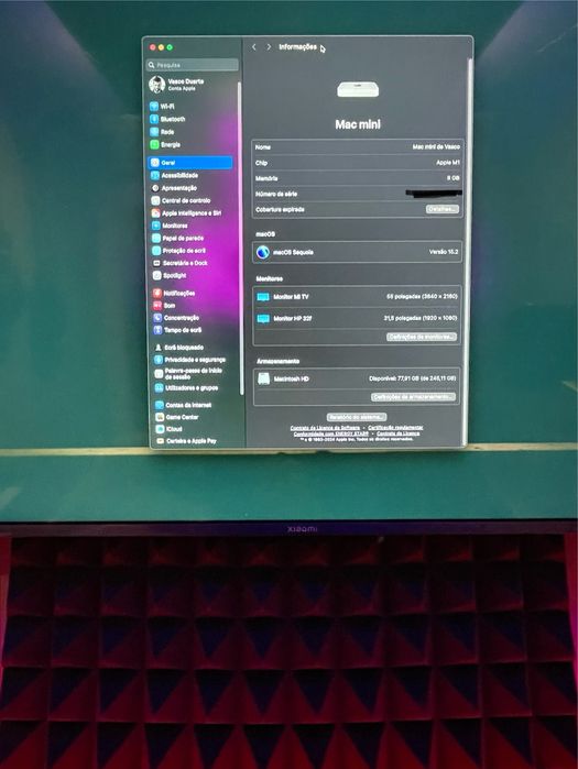 Apple Mac Mini M1 8Gb