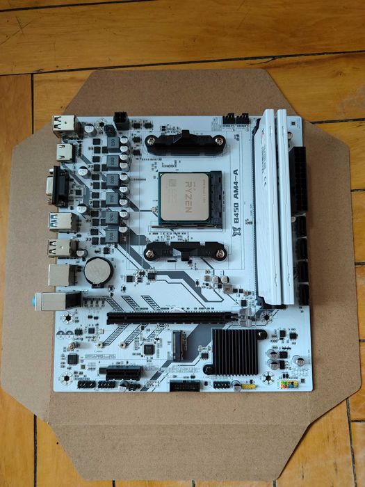 Комплект Ryzen 5 5500 + Machinist b450