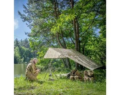 Supertarp 3x3m Helikon Pencott Wildwood - Płachta biwakowa