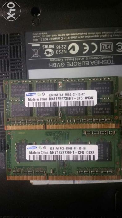 DDR3 1GB RAMPC3 8500S Samsung