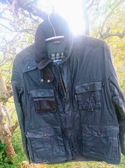 Barbour kurtka Supa-Fission Wax Jacket Gold Standard